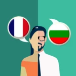 french-bulgarian translator android application logo